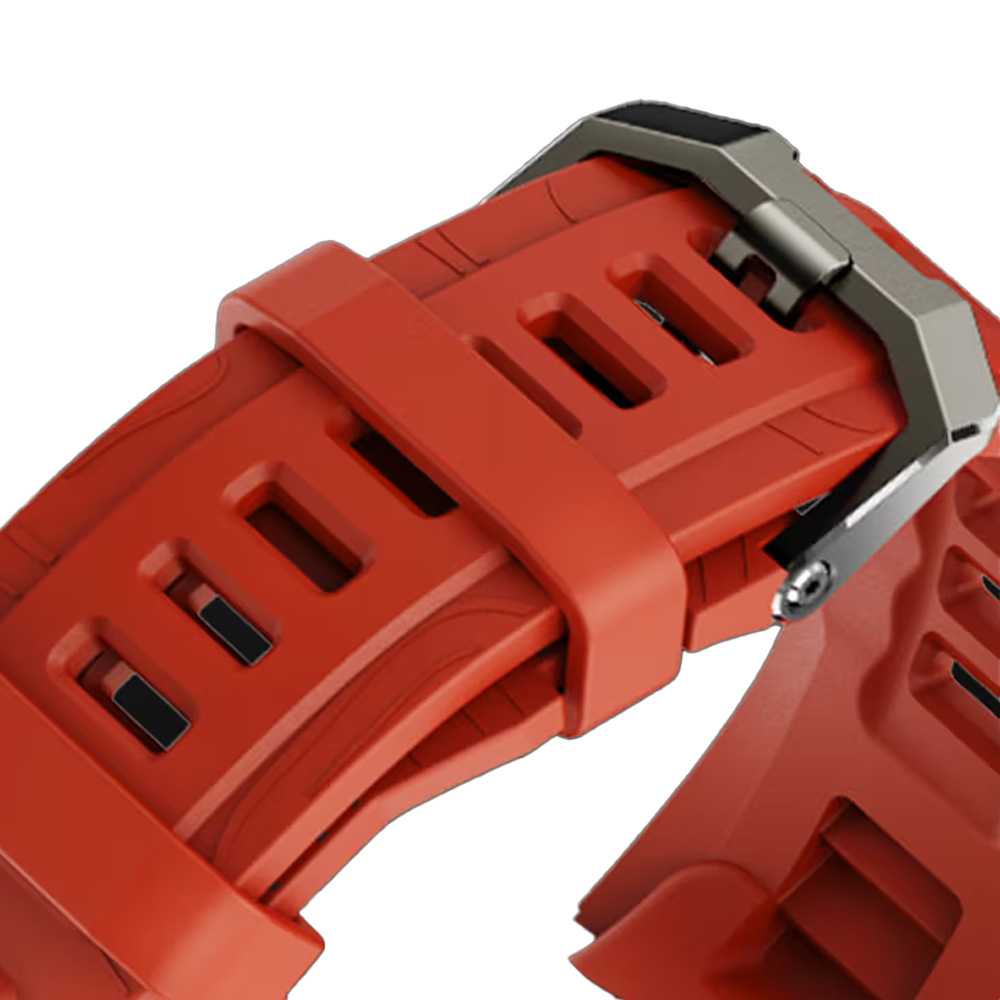 ساعت هوشمند 49 میلیمتری امیزفیت مدل T-Rex 3 با بند سیلیکونی