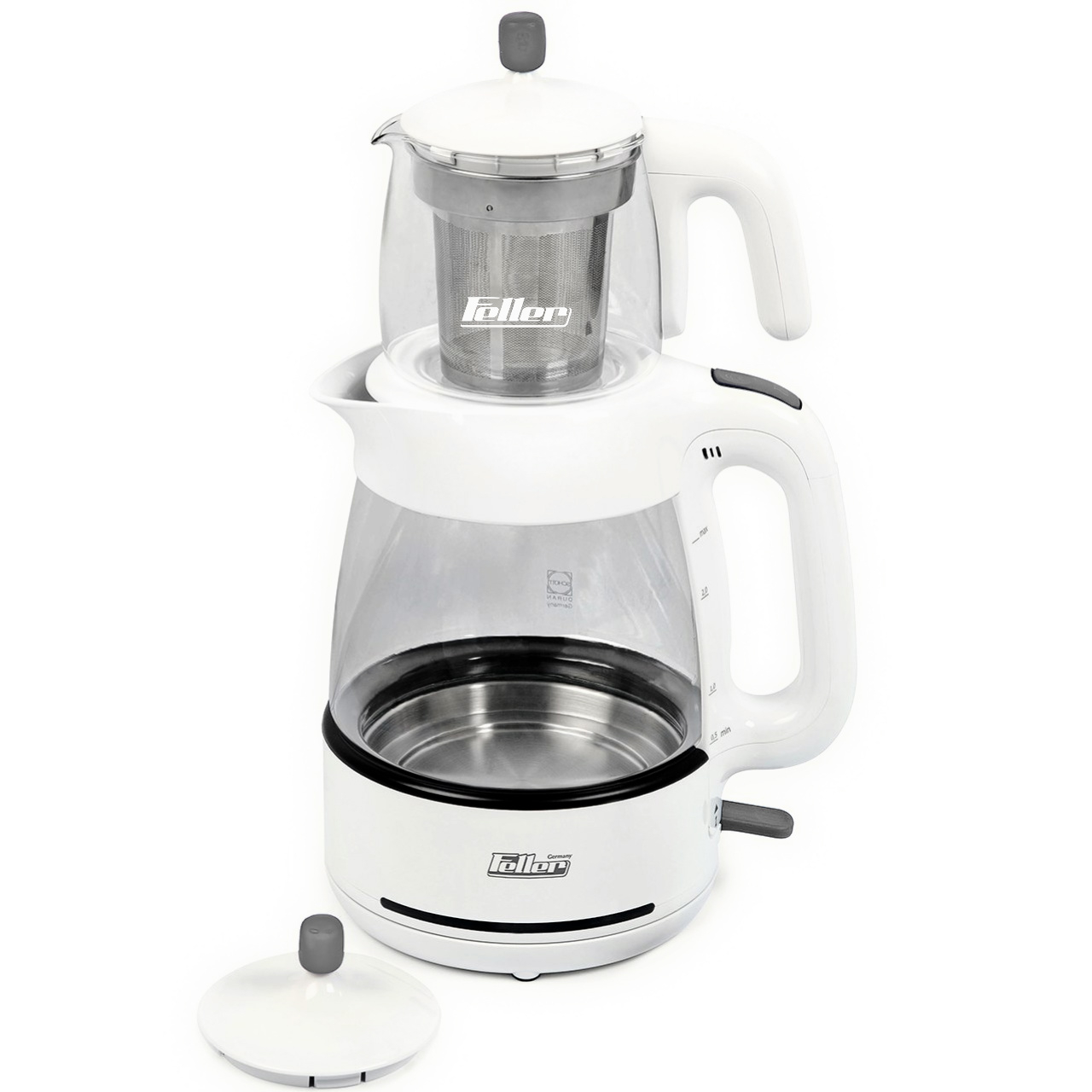 چای ساز روی هم فلر مدل TS 070 WP