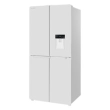 یخچال فریزر ساید بای ساید 28 فوت ایکس ویژن مدل TF540، دارای نمایشگر و یخساز نیمه اتوماتیک، با ارتفاع 185، پهنای 86 و عمق 67.8 سانتی متر، میزان مصرف انرژی A+، دارای 3 طبقه در یخچال و 6 کشو در فریزر