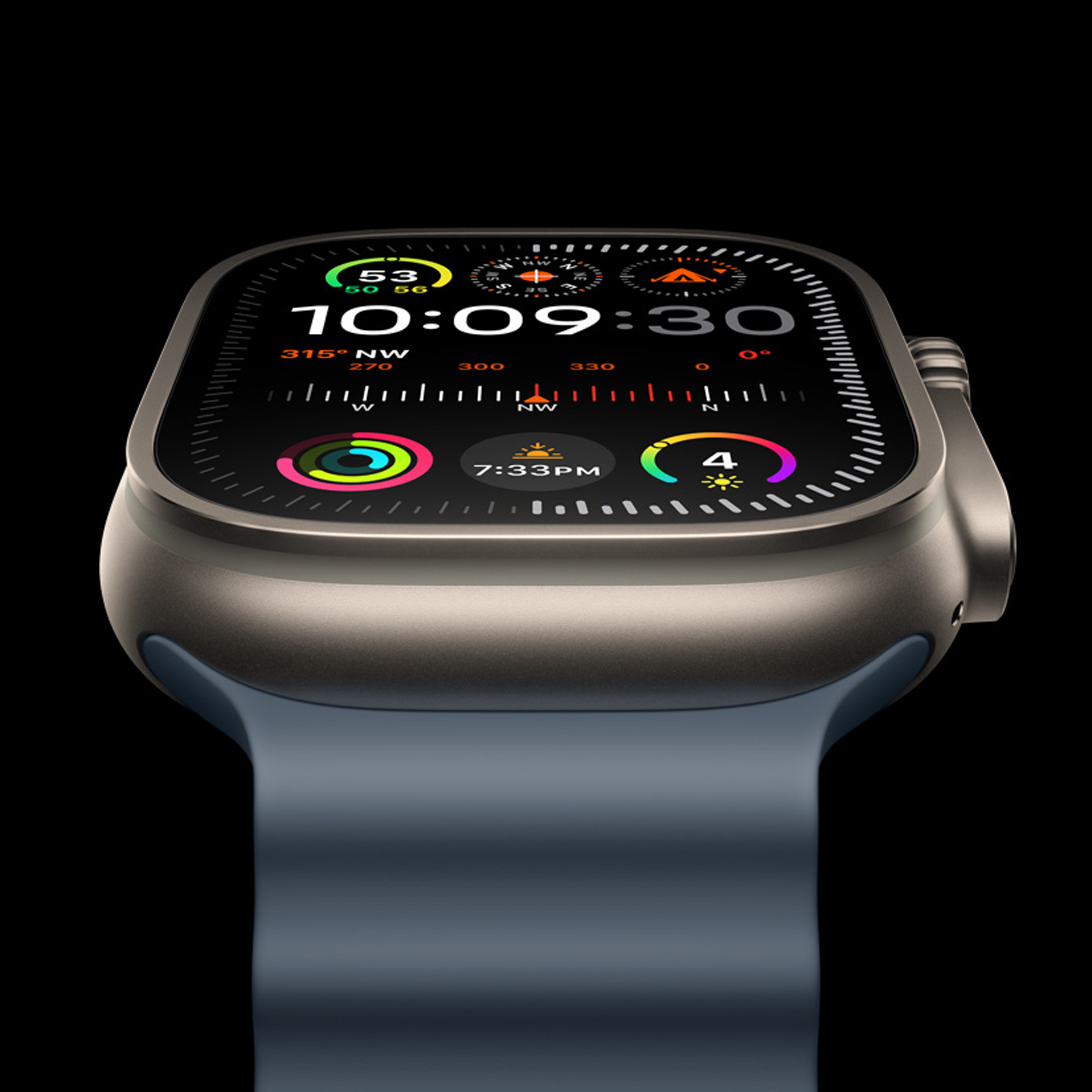 ساعت هوشمند 49 میلی متری اپل مدل Ultra 3 Natural Titanium Case با بند Alpine Loop