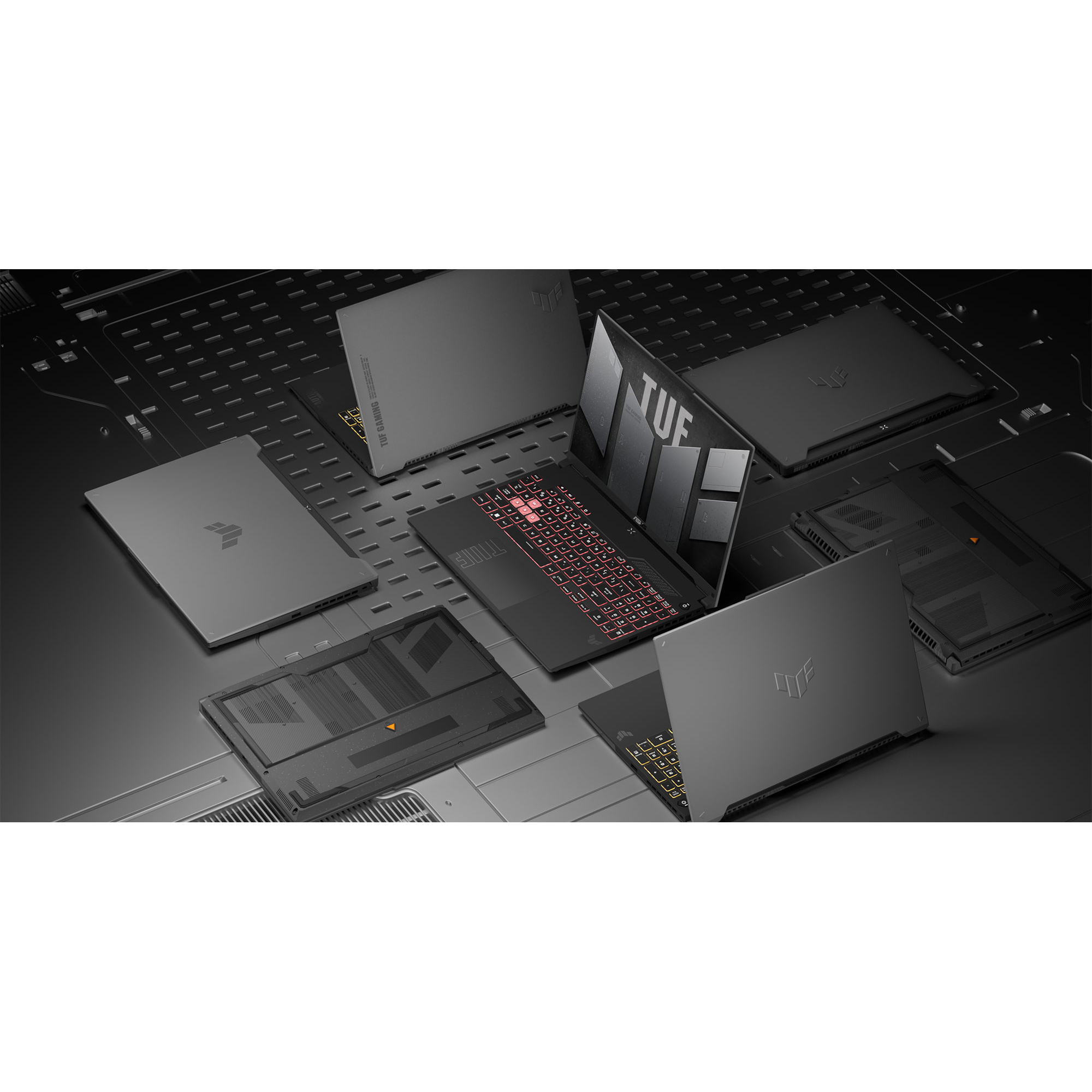 لپ تاپ 16 اینچی ایسوس مدل TUF Gaming F16 FX607VU-RL031W-i7 13620H-16GB DDR5-1TB SSD-RTX4050-FHD-W