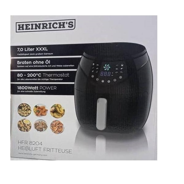 سرخ کن بدون روغن هنریچ مدل HR-8204