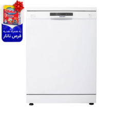ماشین ظرفشویی زیرووات مدل ZDW-65540 WHITE