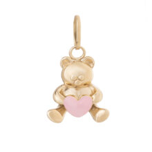 آویز گردنبند طلا 18 عیار زنانه گالری شیدا مجد مدل تدی