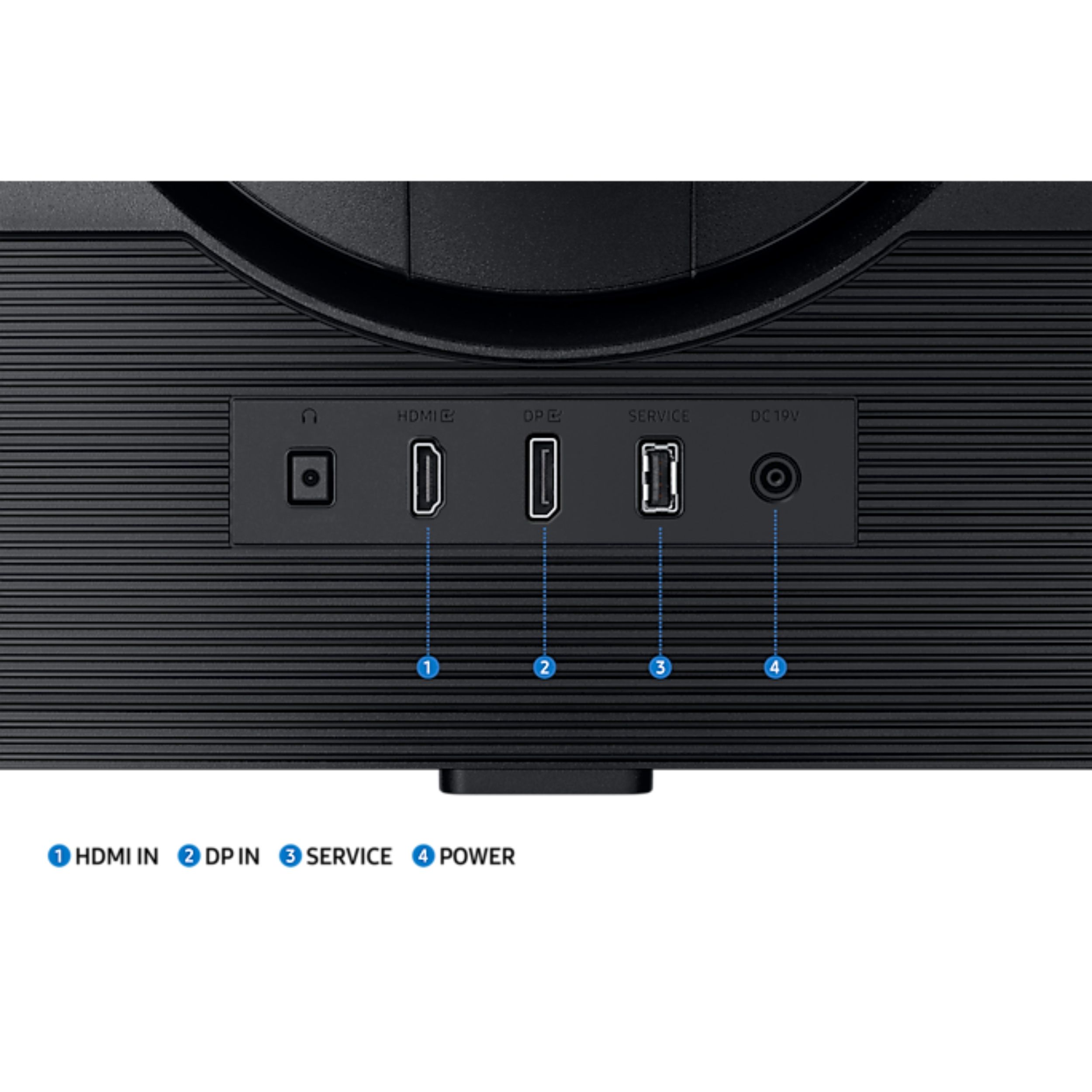 مانیتور گیمینگ 32 اینچ سامسونگ مدل LS32DG502EMXUE