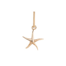آویز گردنبند طلا 18 عیار زنانه گالری شیدا مجد مدل ستاره دریایی