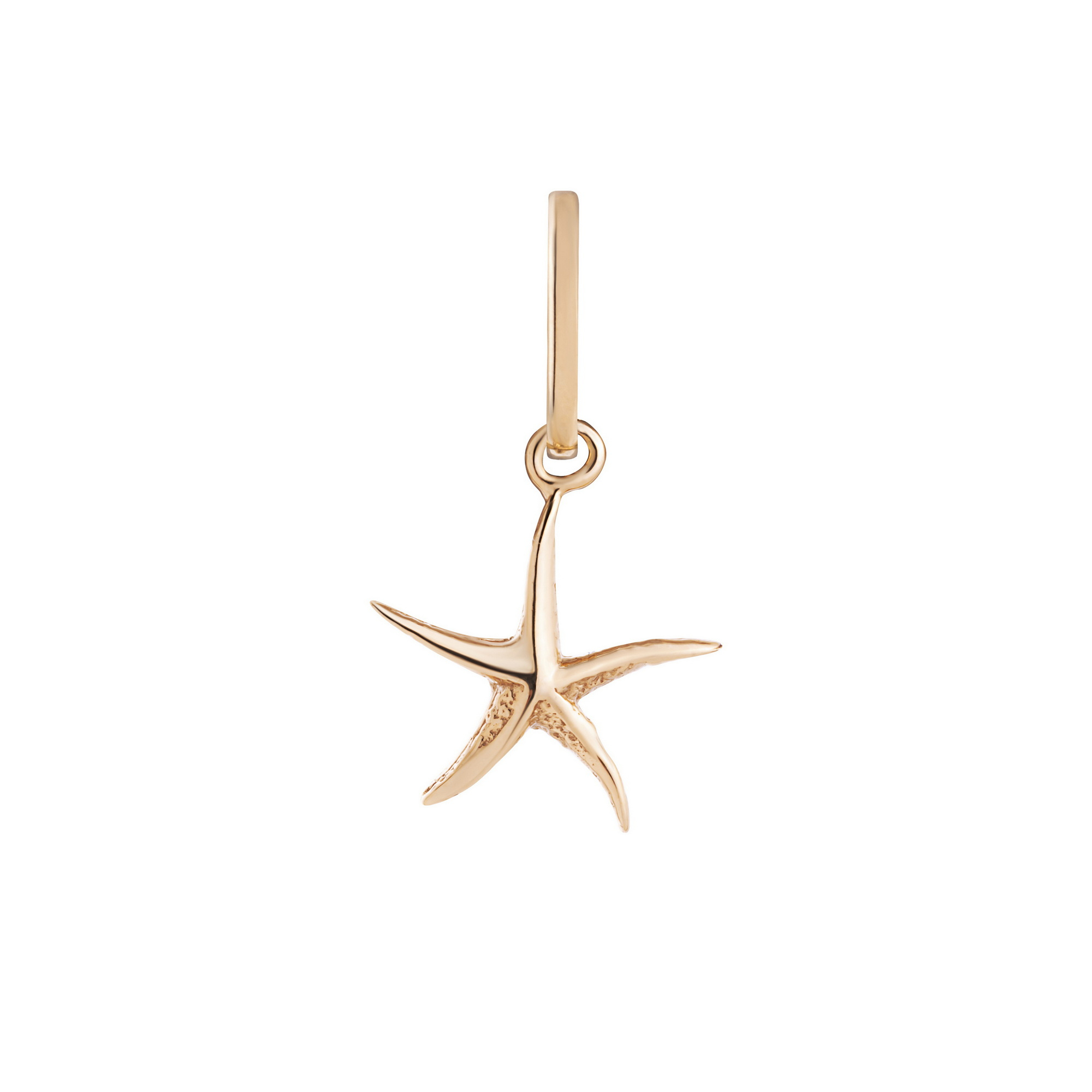 آویز گردنبند طلا 18 عیار زنانه گالری شیدا مجد مدل ستاره دریایی