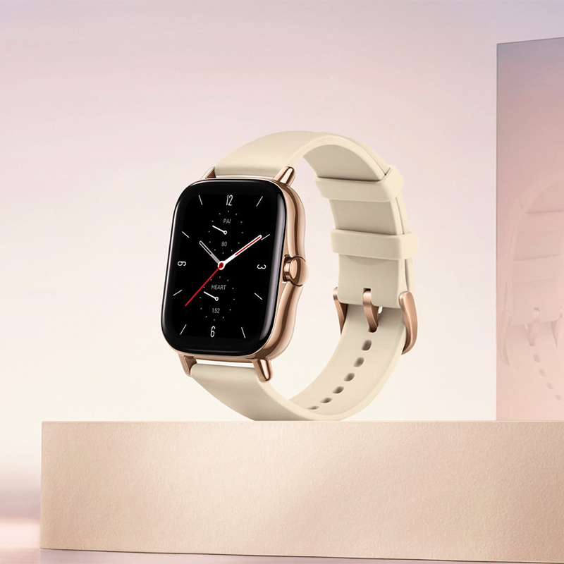 ساعت هوشمند امیزفیت مدل GTS 2 Global بند سیلیکونی