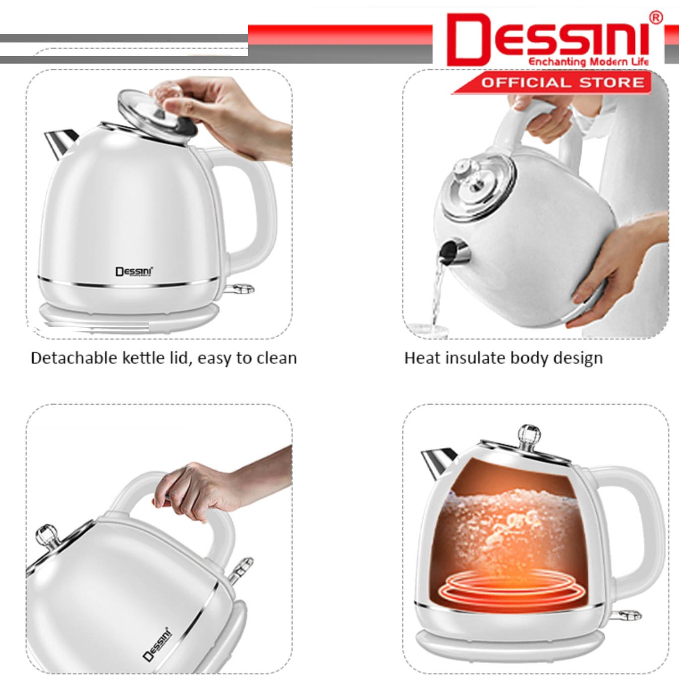 کتری برقی دسینی مدل DS-41