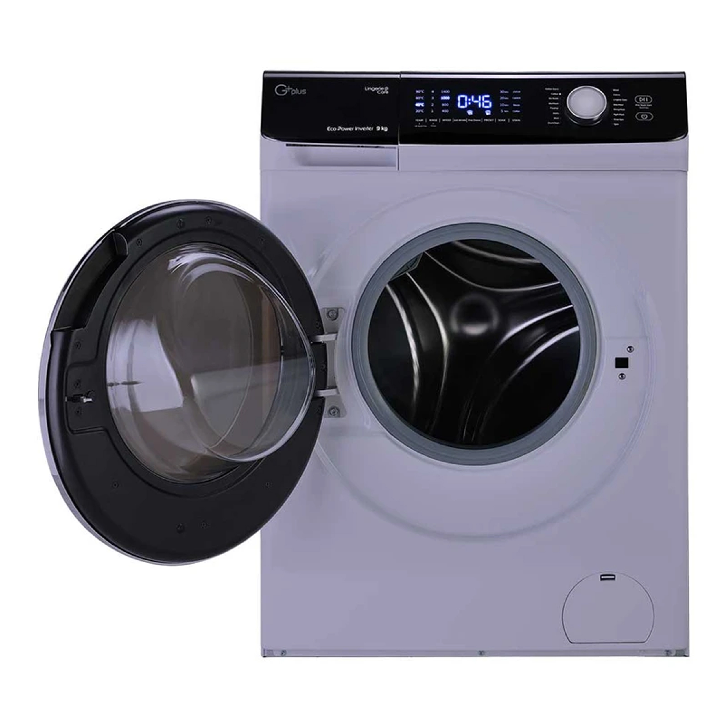 ماشین لباسشویی اتوماتیک جی پلاس مدل GWM-P954T ظرفیت 9 کیلوگرم