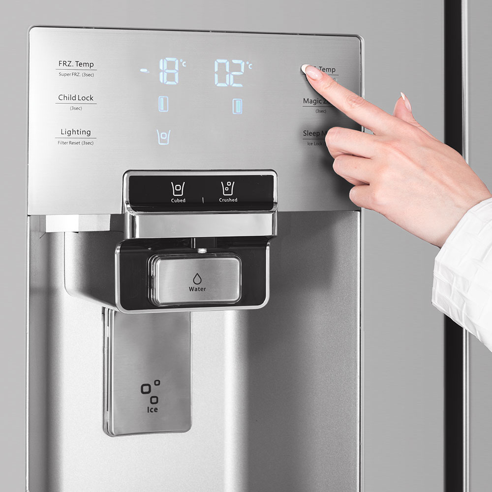 یخچال و فریزر ساید بای ساید 32 فوت دوو مدل DS-3330MW