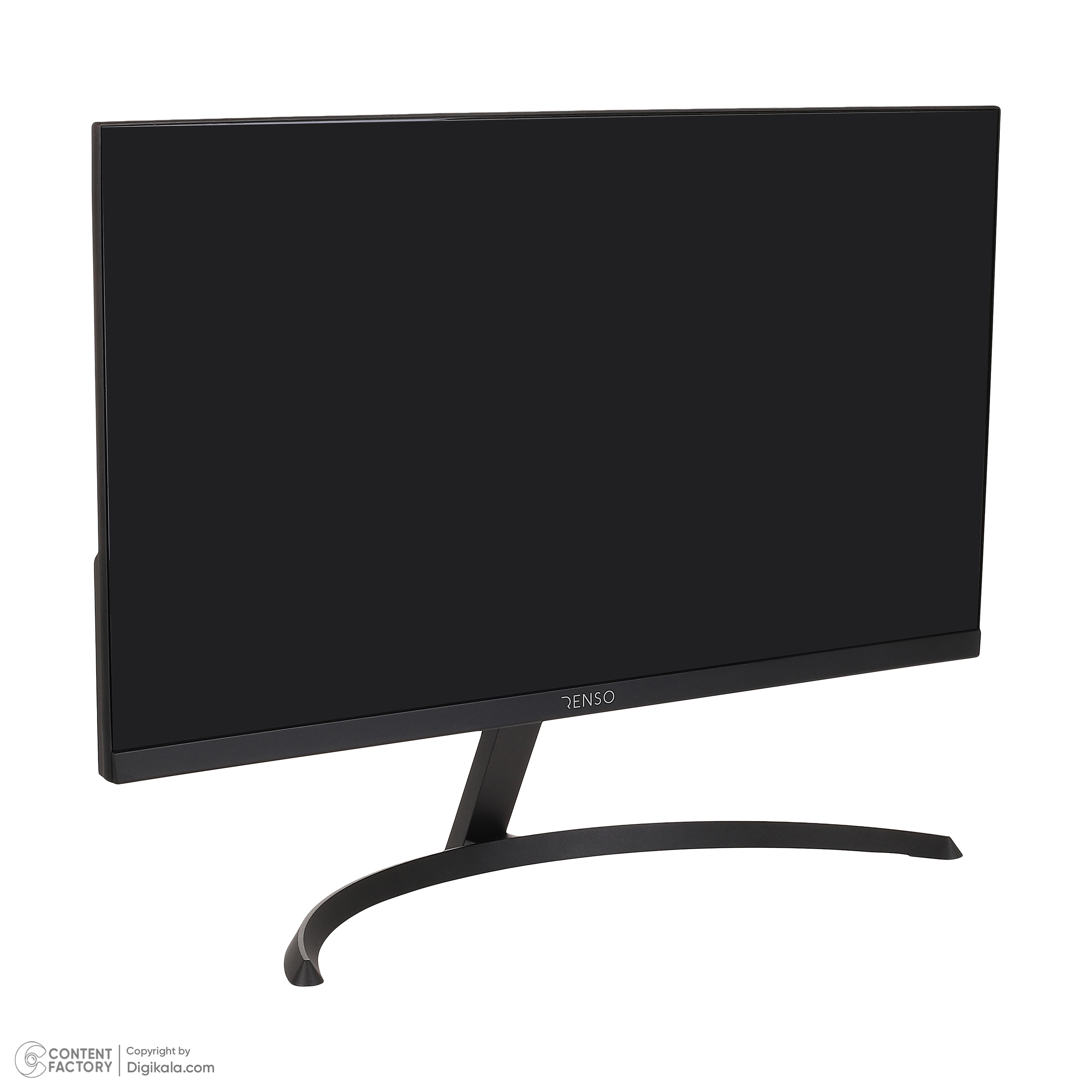 مانیتور رنسو مدل RM-22PRIME سایز 22 اینچ، رزولوشن Full HD، پنل IPS، نرخ بروزرسانی تصویر 100 هرتز، نسبت تصویر 16:9، یک پورت HDMI و یک پورت VGA به همراه ماوس