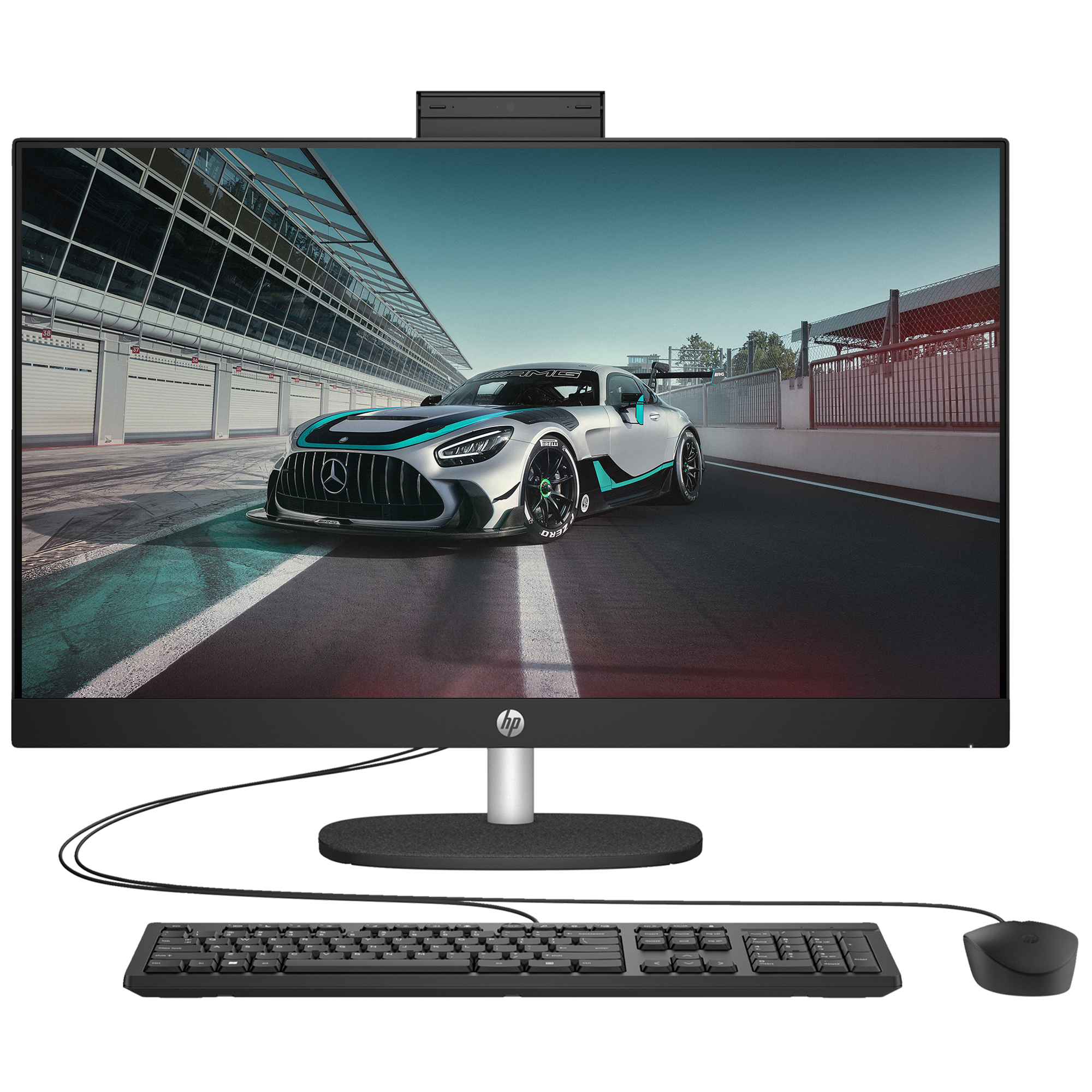 کامپیوتر همه کاره 23.8 اینچ اچ‌ پی مدل CR0126nh با پردازنده Core i7 1355U رم 16 گیگابایت از نوع DDR4 حافظه داخلی یک ترابایت SSD کارت گرافیک Iris Xe (Function as UHD Graphics) نمایشگر از نوع IPS