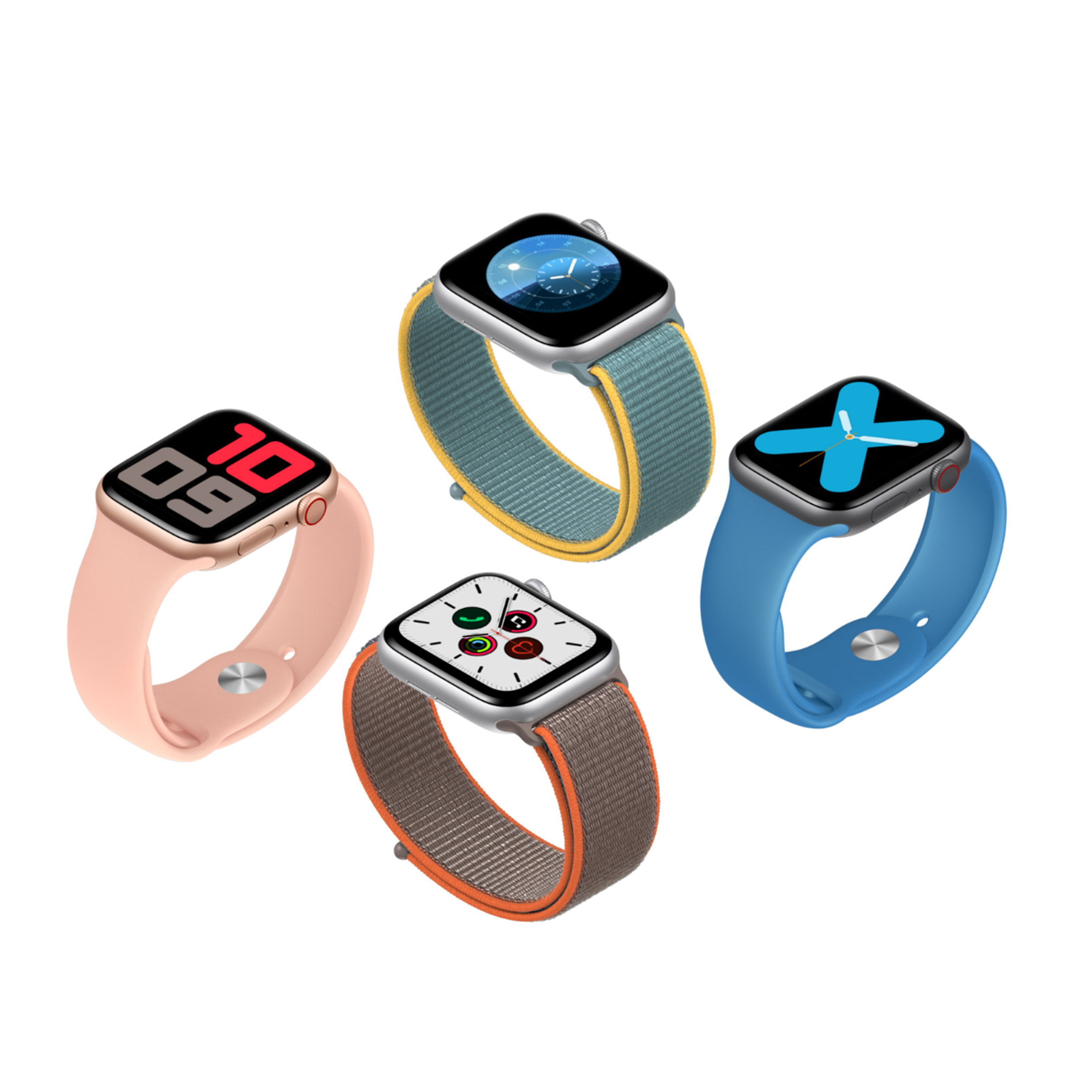 ساعت هوشمند اپل واچ سری 5 مدل 44mm Hermès Space Stainless Steel Case with Single Tour Leather Band