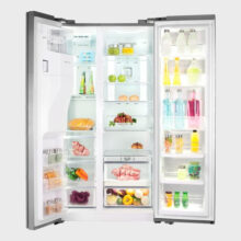 یخچال و فریزر ساید بای ساید 32 فوت اسنوا مدل SN8-3320SS