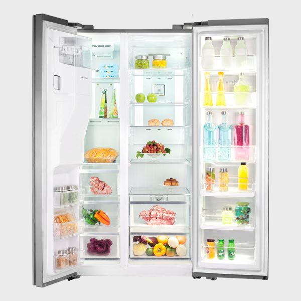 یخچال و فریزر ساید بای ساید 32 فوت اسنوا مدل SN8-3320SS