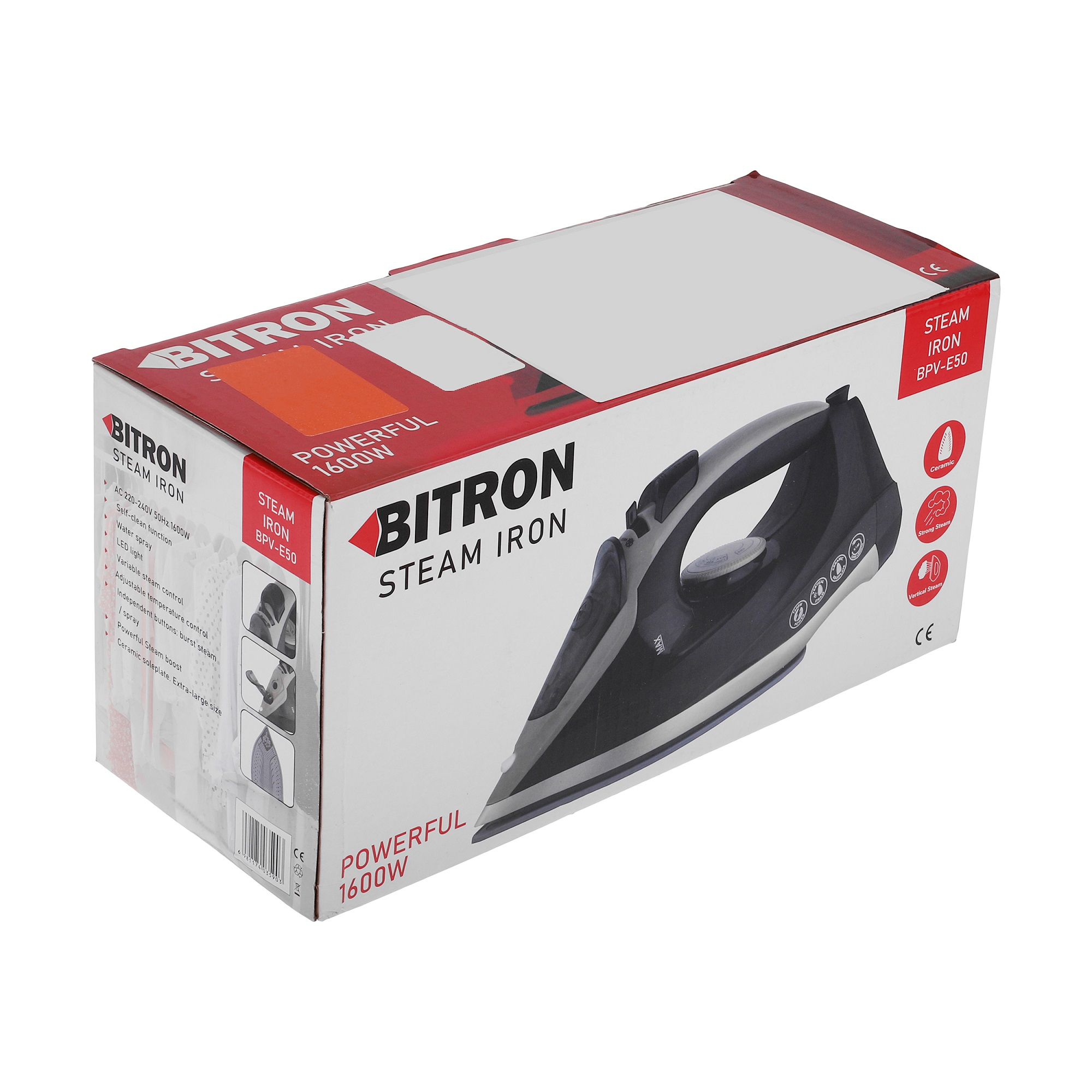 اتو بخار 1600وات بیترون مدل BPV-E50