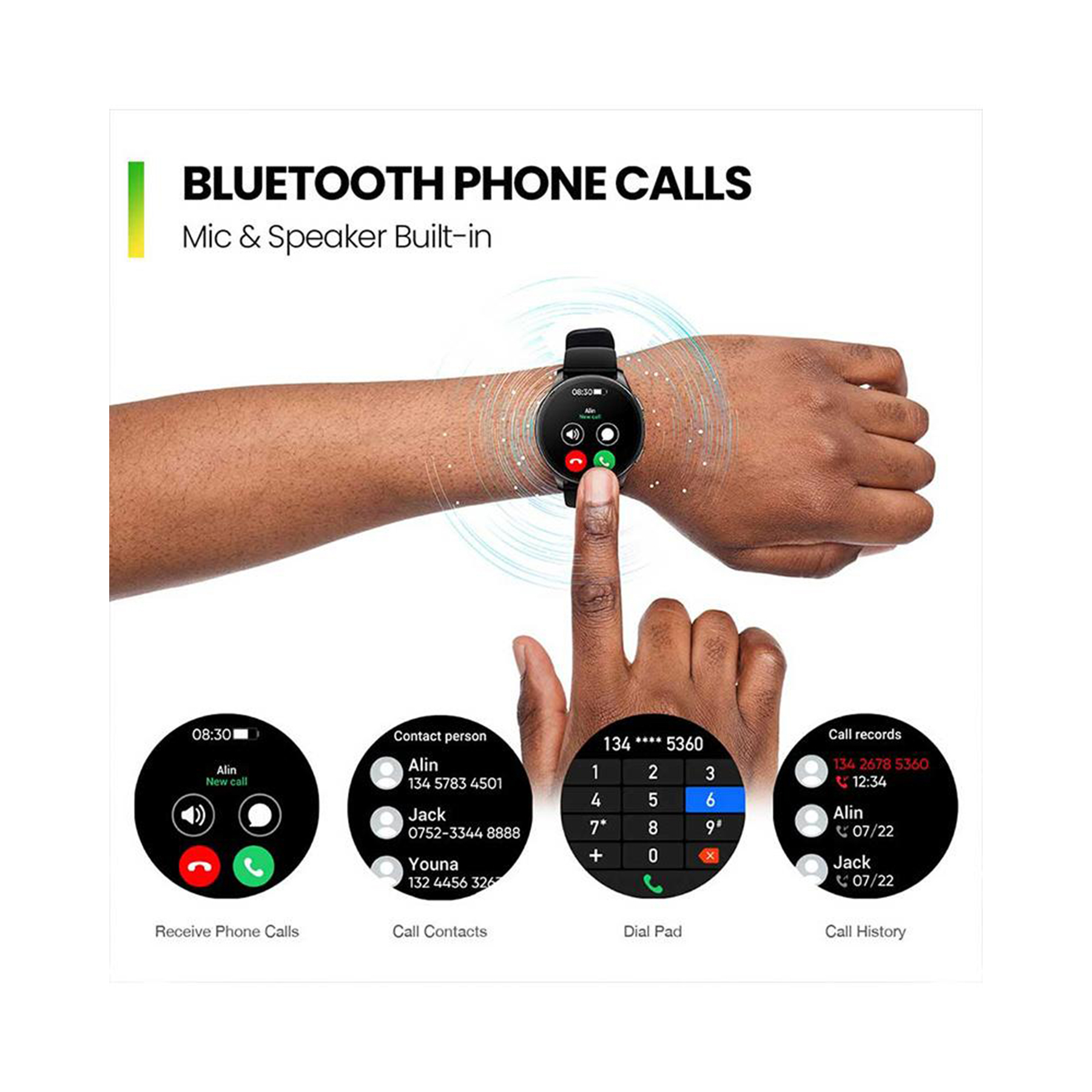 ساعت هوشمند امازفیت مدل NSR INCLUDED 3R DELIVER POP