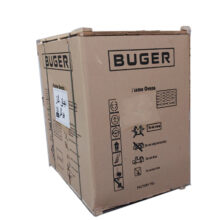 اجاق گاز 5 شعله بوگر طرح فر استيل تمام ترموكوپل کد 904