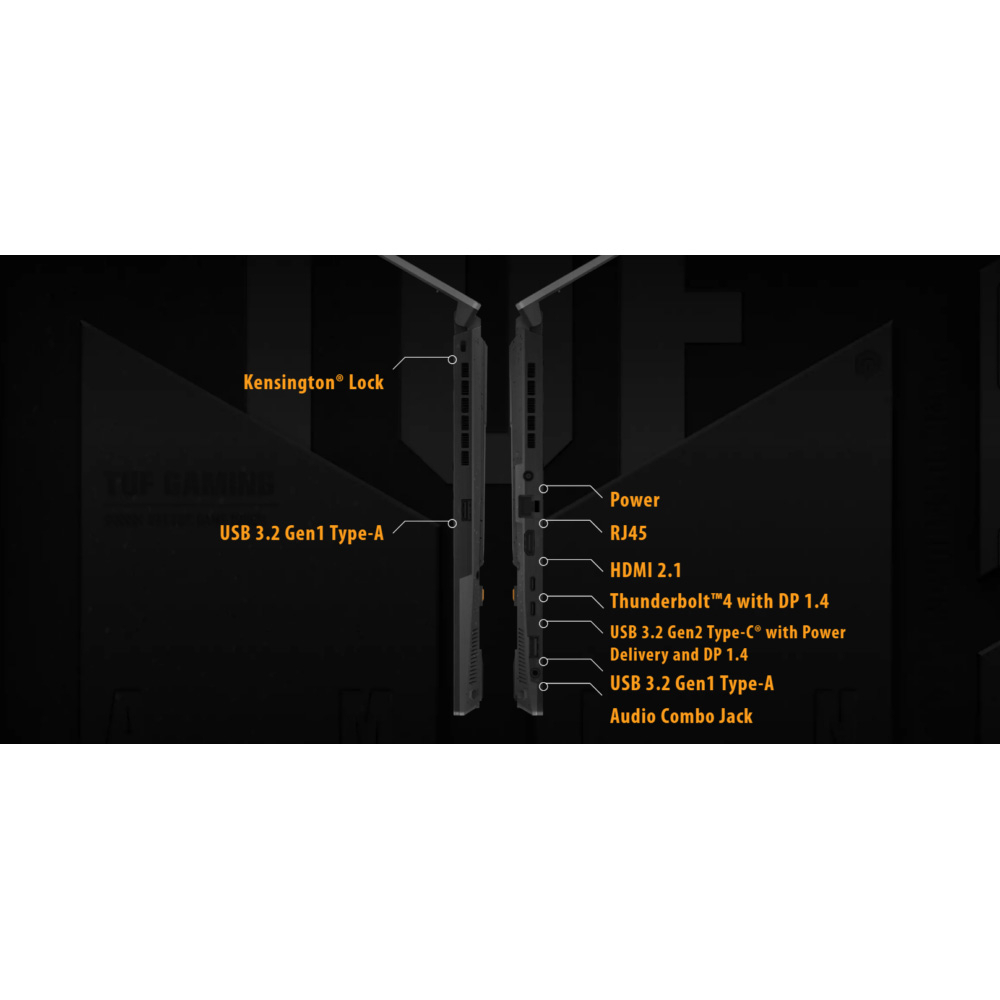 لپ تاپ 15.6 اینچی ایسوس مدل TUF Gaming F15 FX507ZC-ES53-i5 12500H-16GB DDR4 3200MHz-512GB SSD-RTX3050 4GB-FHD 144Hz