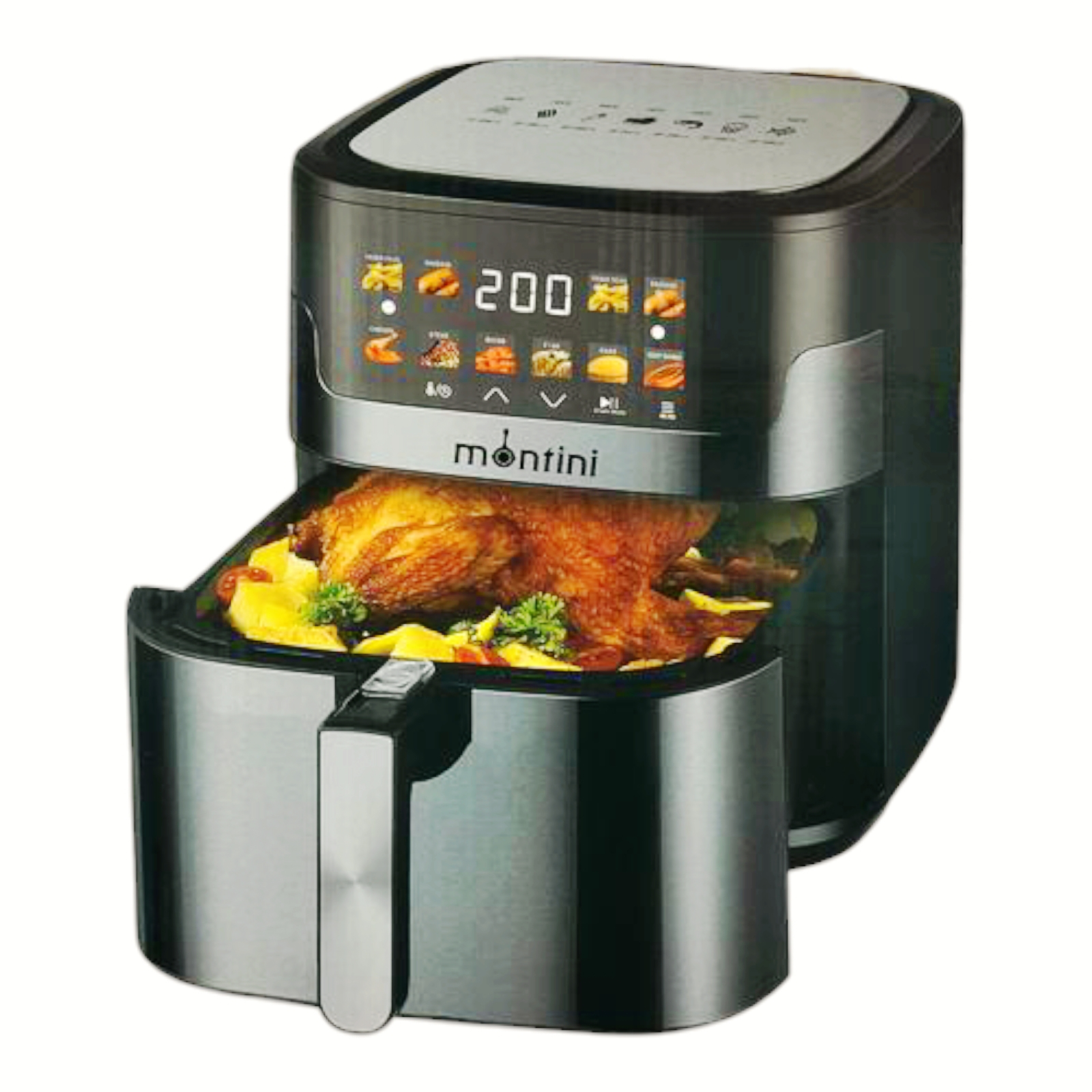 سرخ کن بدون روغن 9 لیتری مونتینی مدل دو المنت rijas - dhb