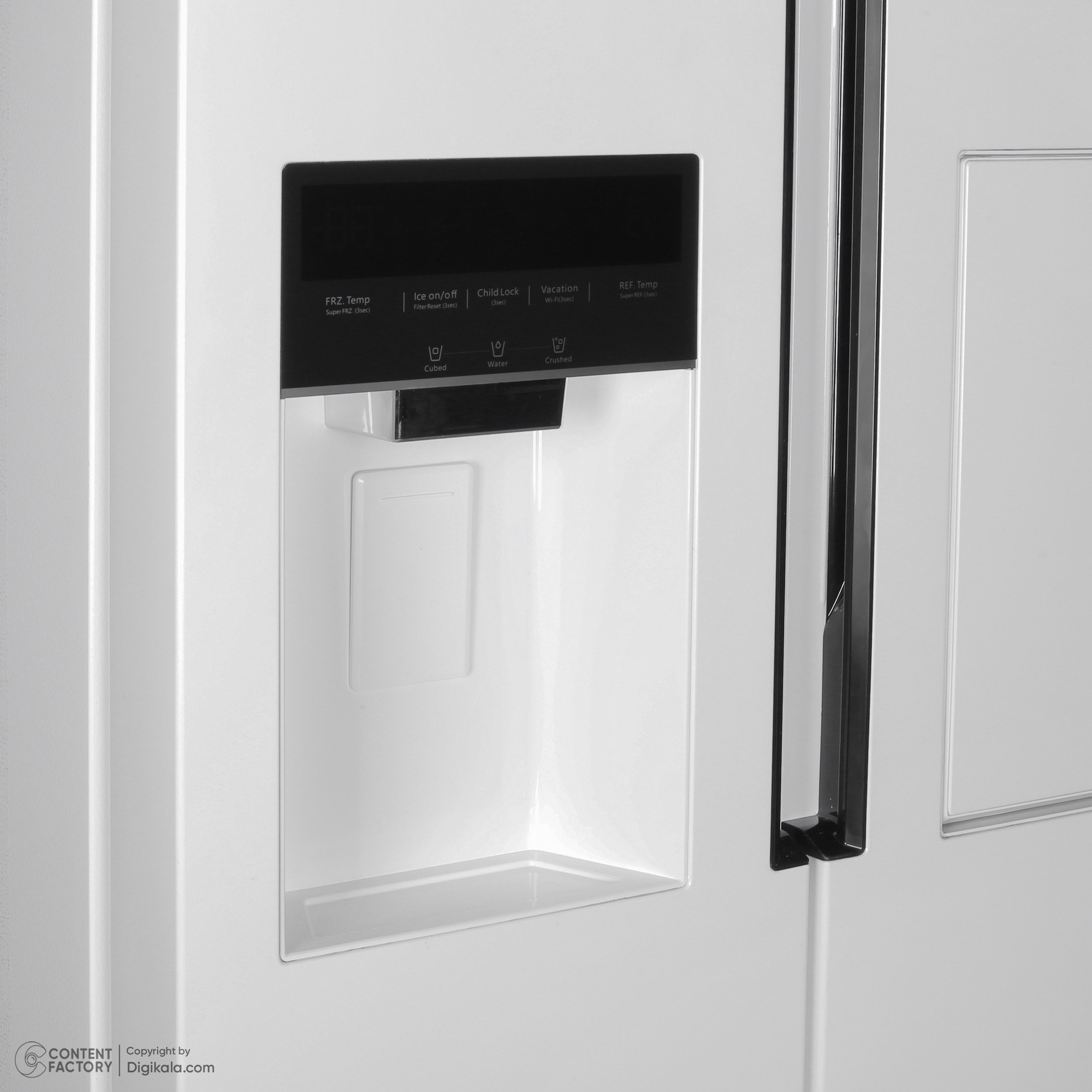 یخچال و فریزر ساید بای ساید 32 فوت اسنوا مدل S1Di-M210-W