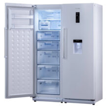 یخچال و فریزر دوقلو 40 فوت دیپوینت مدل  NF14-D5iU-W/NR14-D5iU-W