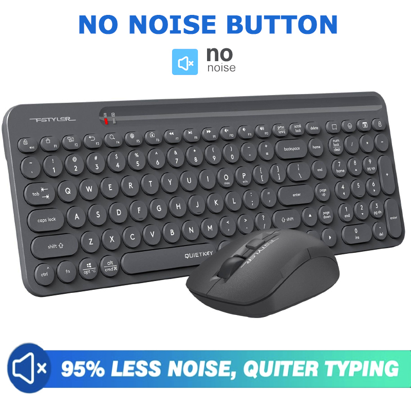 کیبورد و ماوس بی سیم ای فورتک مدل FG_33OO_AIR2