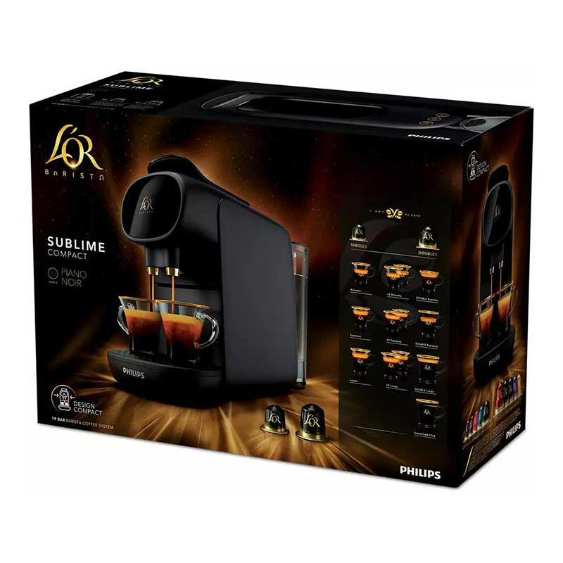 اسپرسو ساز ۸۰۰ میلی‌لیتر فیلیپس مدل Barista Sublime به همراه کف شیرساز لور