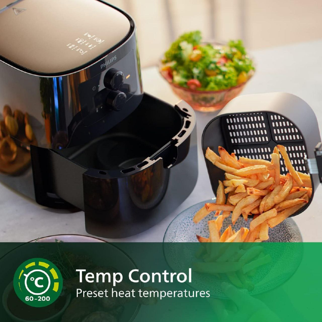 سرخ کن بدون روغن فیلیپس مدل 4.1L,50Hz - HD9200/91