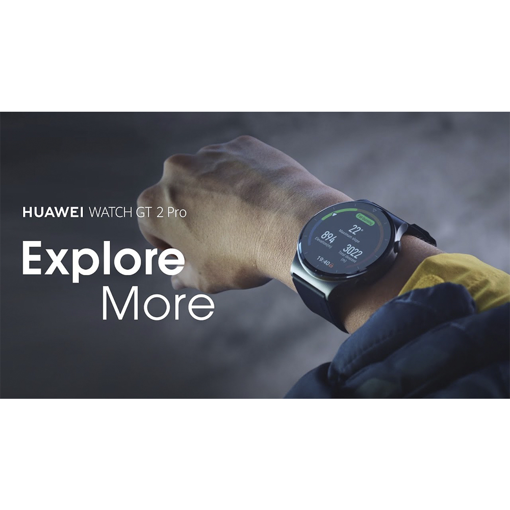 ساعت هوشمند هوآوی مدل GT 2 Pro بند لاستیکی