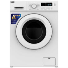 ماشین لباسشویی سام الکترونیک مدل UN-Q1225/W ظرفیت 8 کیلوگرم