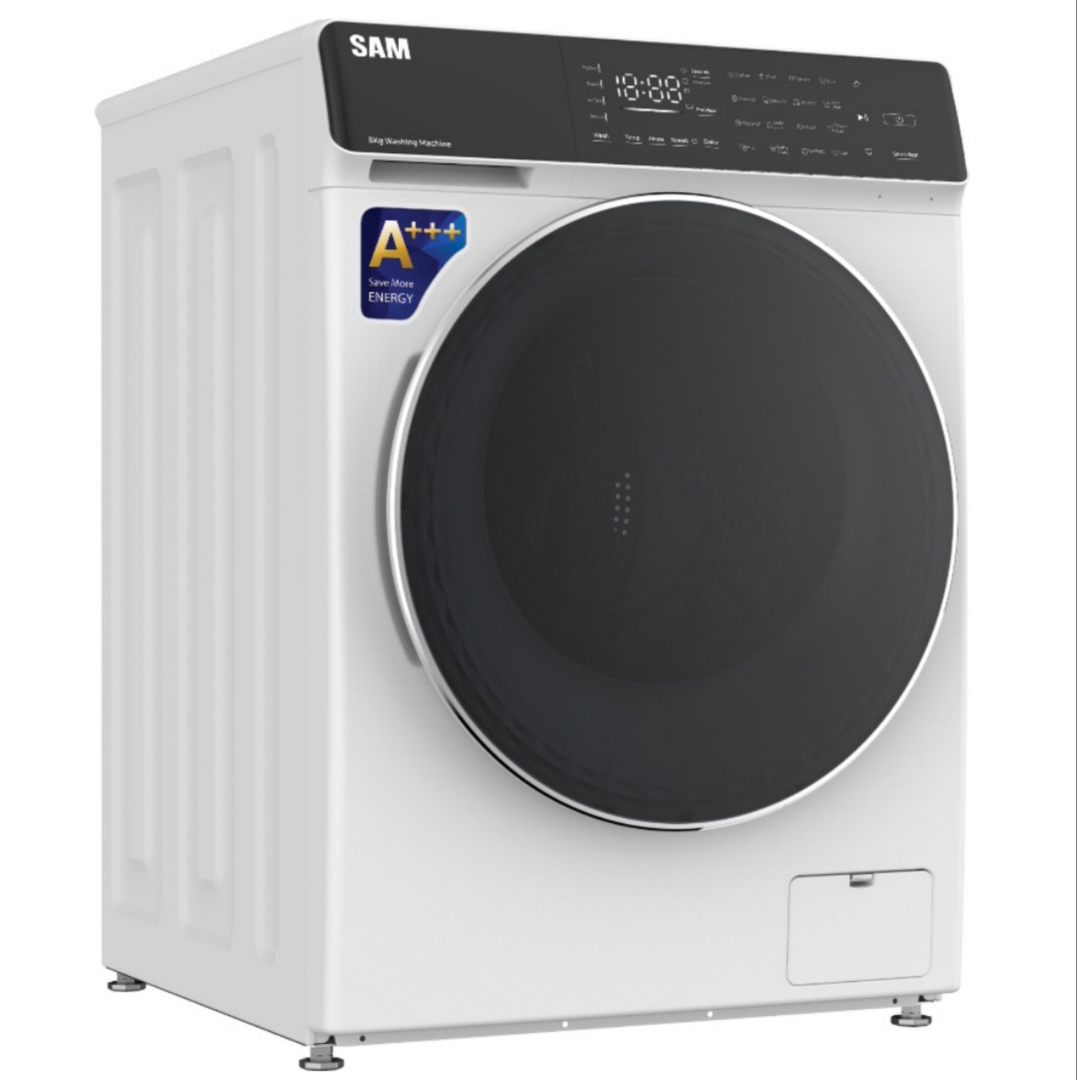 ماشین لباسشویی 9 کیلوگرم اتوماتیک سام مدل DD-P1485/W