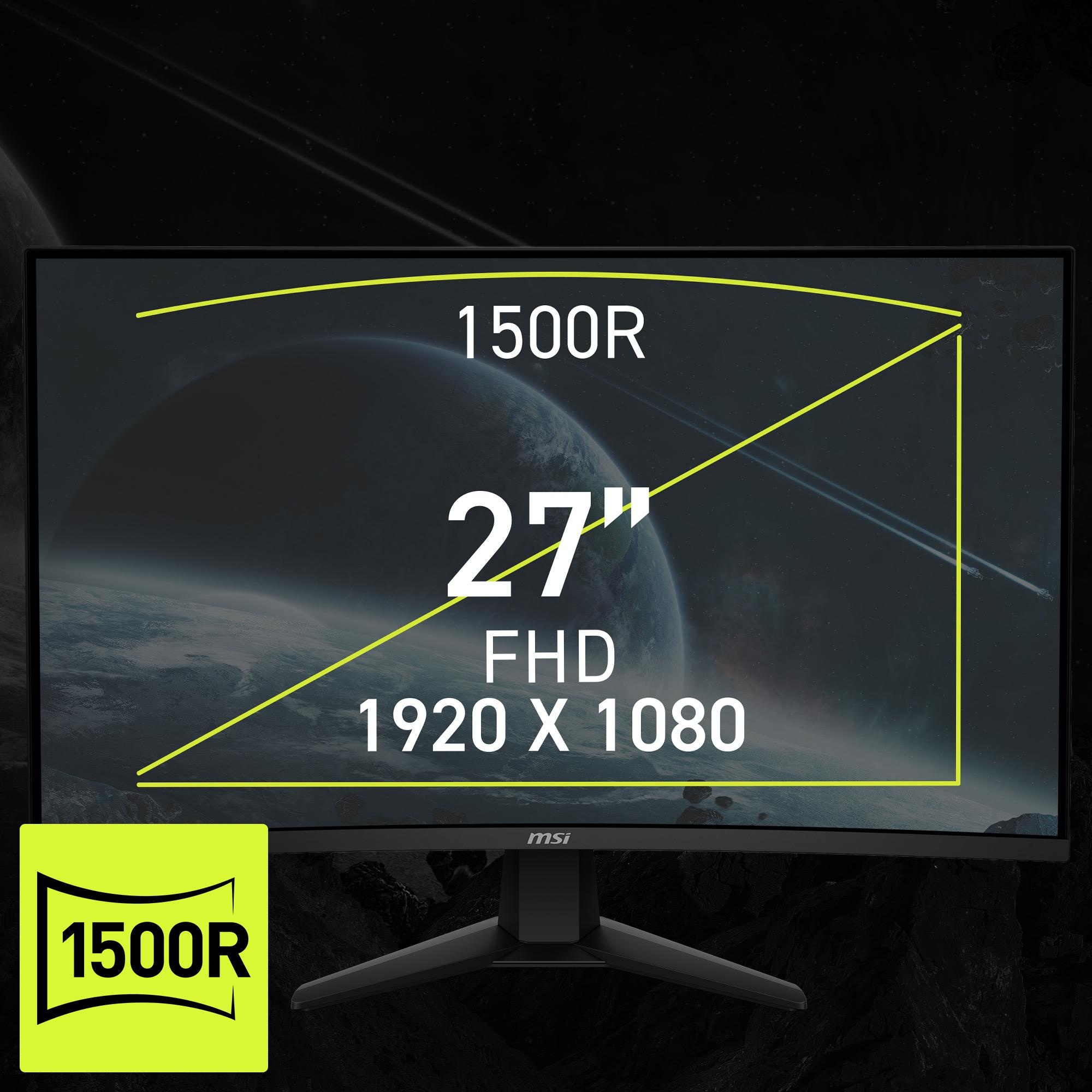 مانیتور خمیده گیمینگ 27 اینچ ام اس آی مدل MAG 276CXF