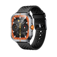 ساعت هوشمند 44 میلی متری گلوریمی مدل SHF PROFILE GX TRACE بند سیلیکون