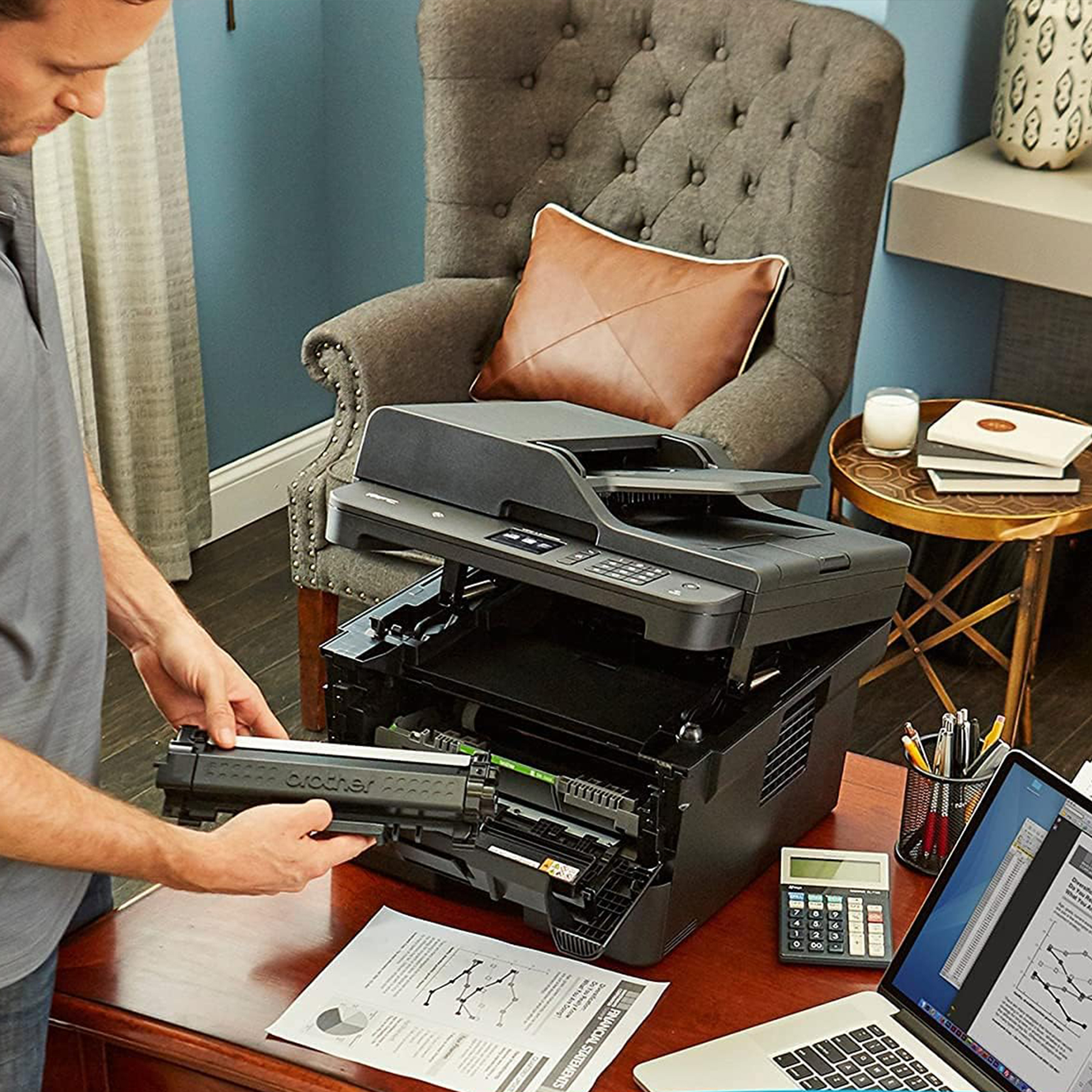 پرینتر چند کاره لیزری برادر مدل MFC-L2750DW