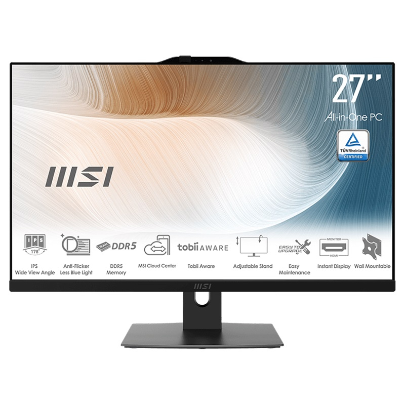 کامپیوتر همه کاره 27 اینچ ام اس آی مدل AM272P 1M-Core 7 150U-16GB DDR5-1TB SSD-IPS