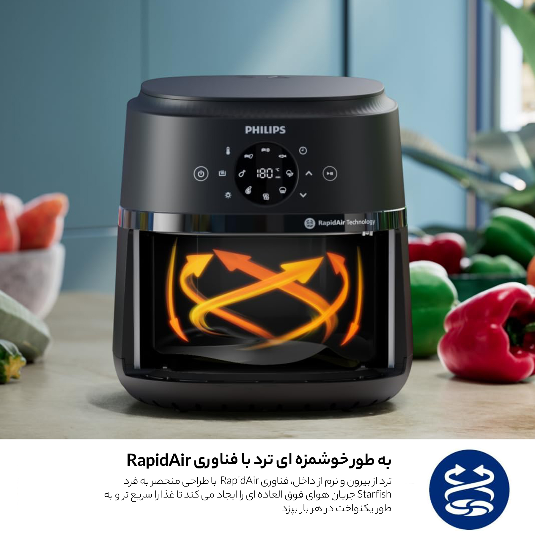 هواپز 4.2 لیتری فیلیپس مدل NA220/00