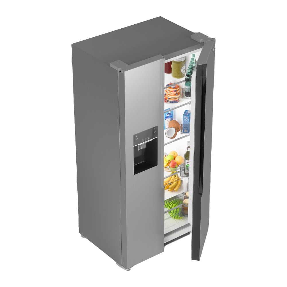 یخچال و فریزر ساید بای ساید 28 فوت جی پلاس مدل GSS-P7635W