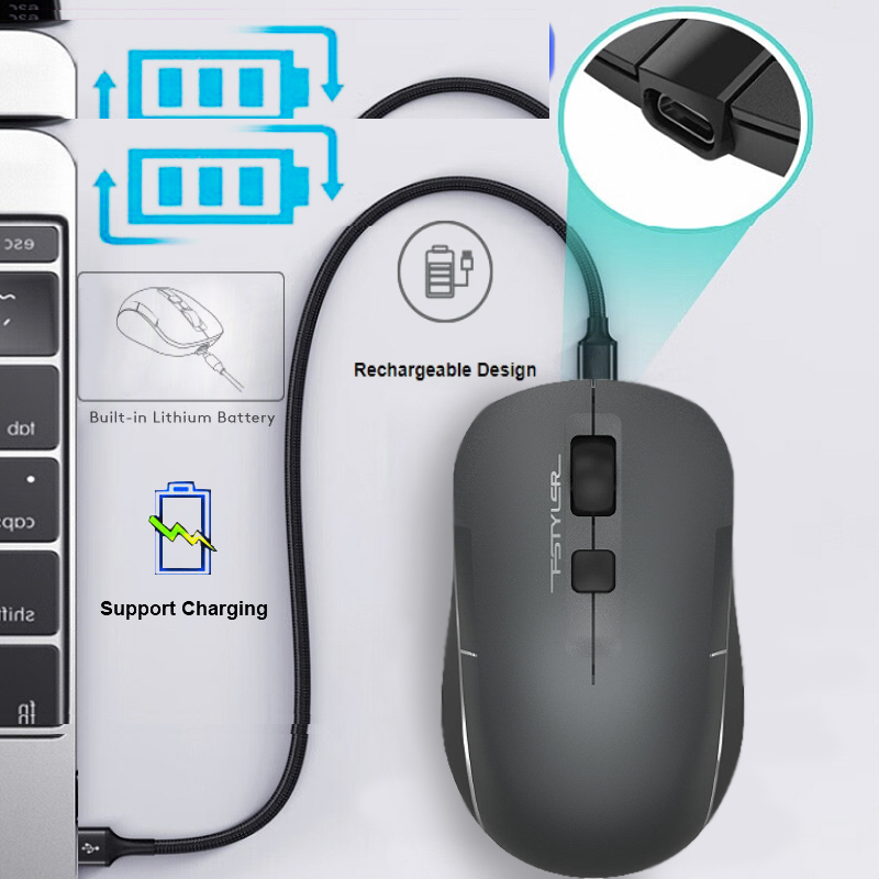 ماوس بی سیم ای فورتک مدل F_B_26_CS_AIR_SILENT