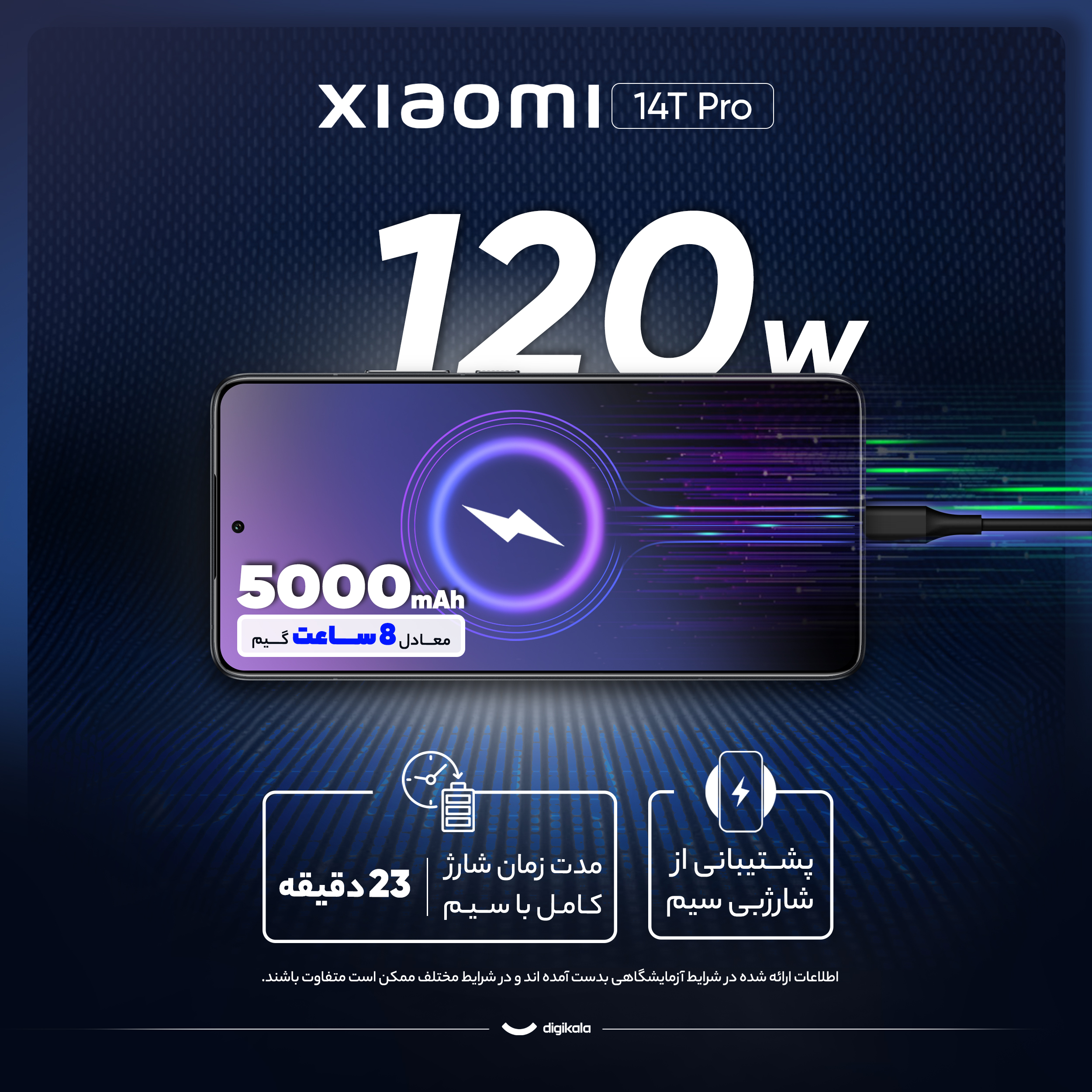 گوشی موبایل شیائومی مدل 14T Pro دو سیم کارت ظرفیت 512 گیگابایت و رم 12 گیگابایت