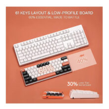 کیبورد مخصوص بازی ردراگون مدل Fidd K683 WBO