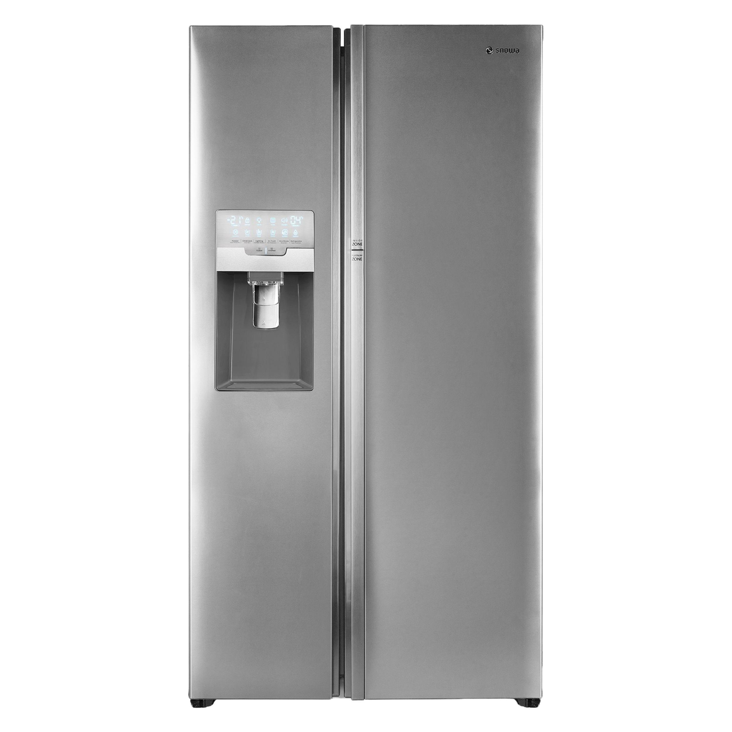 یخچال و فریزر ساید بای ساید 35 فوت اسنوا مدل SN8-3350SS