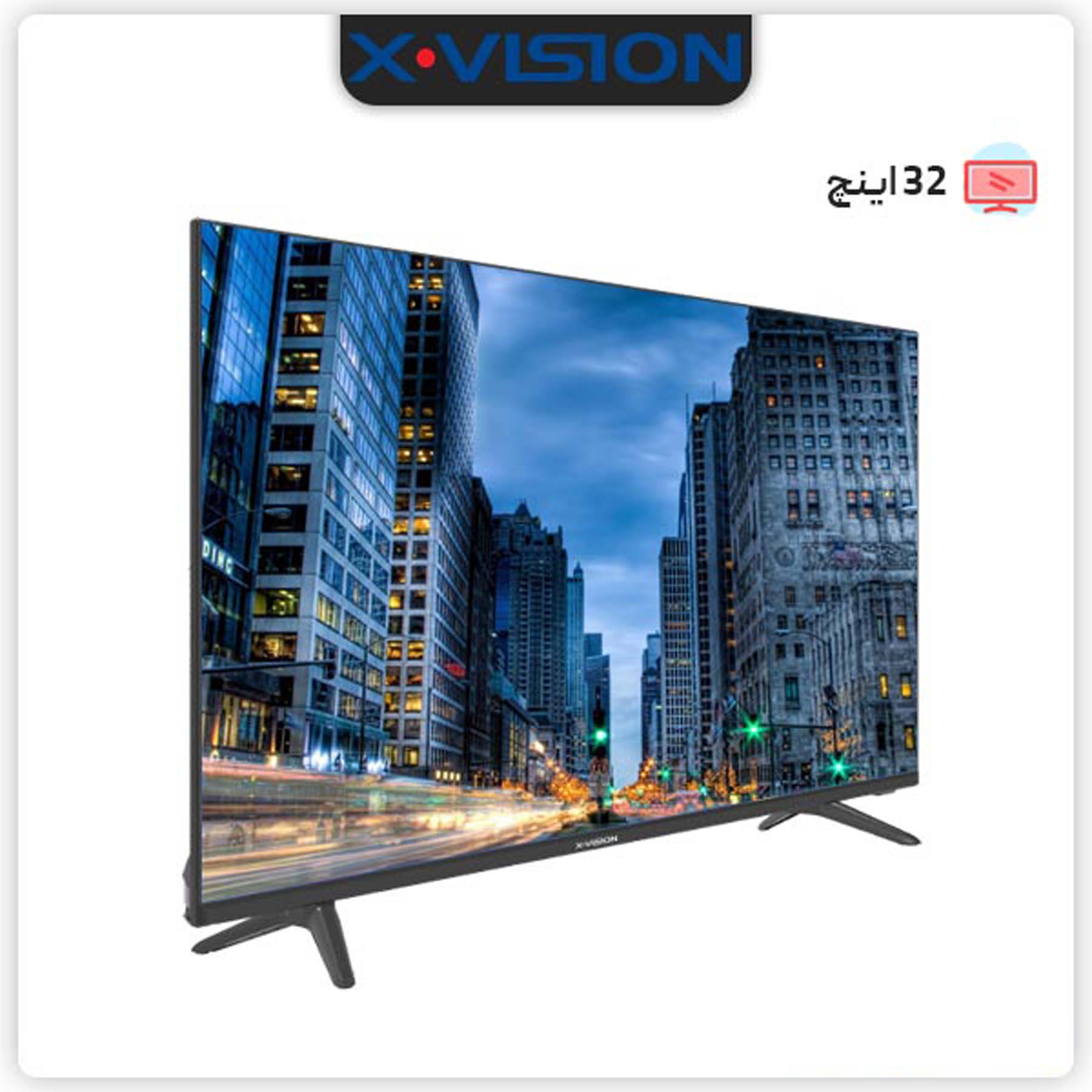 تلویزیون ال ای دی ایکس ویژن مدل 32XS510 سایز 32 اینچ
