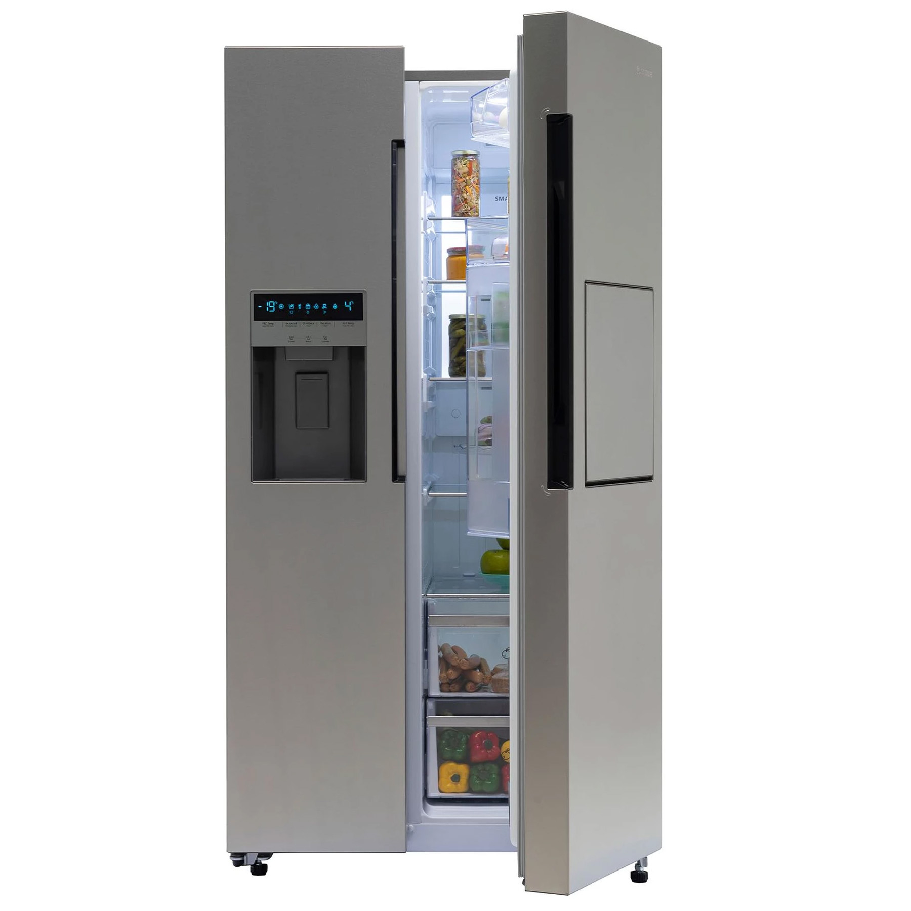 یخچال و فریزر ساید بای ساید 32 فوت اسنوا مدل S1Di-M210S