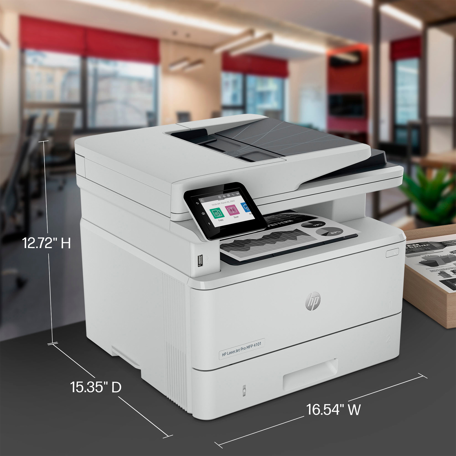 پرینتر چندکاره لیزری اچ پی مدل LaserJet Pro MFP M428dw