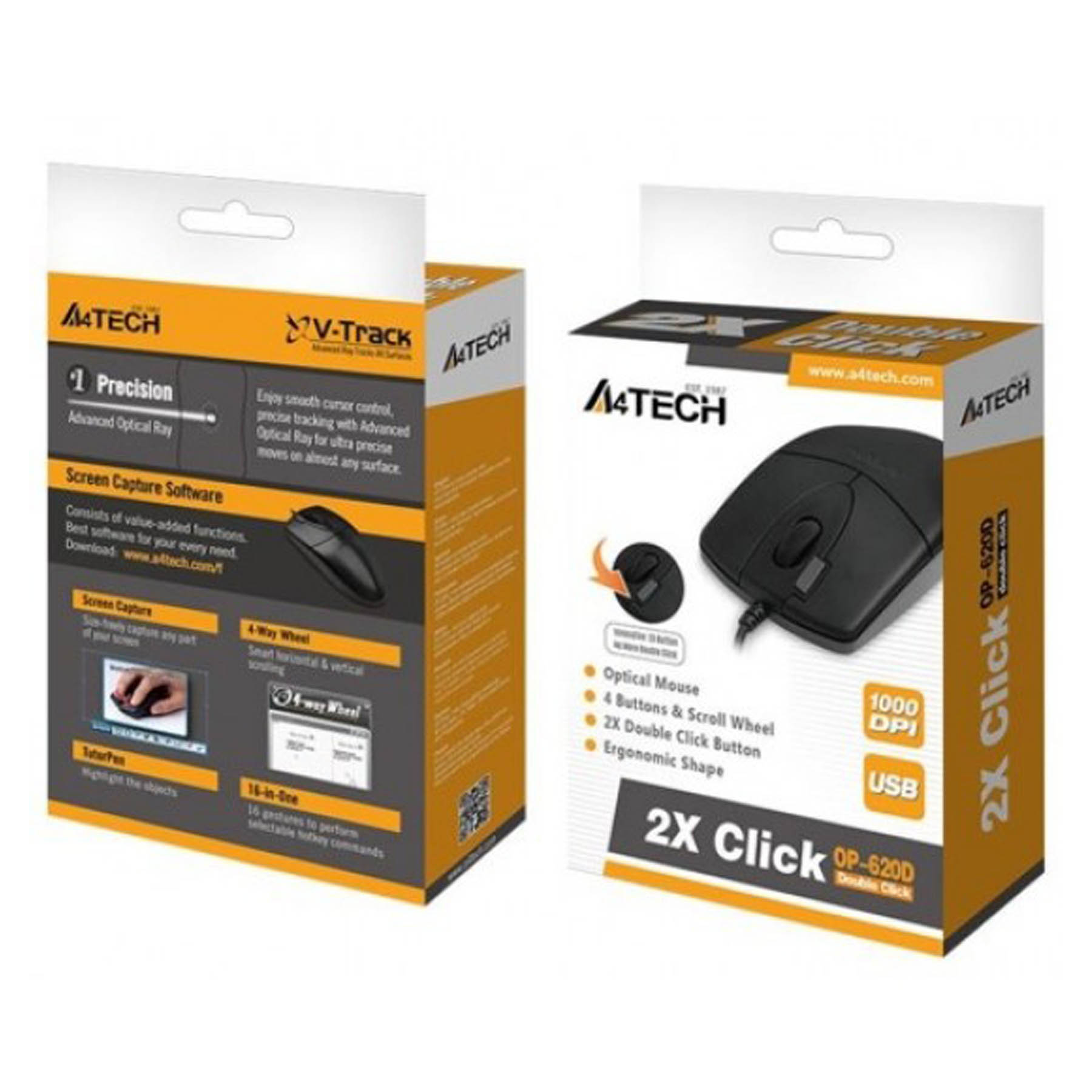 ماوس ای فورتک مدل OP-620DS