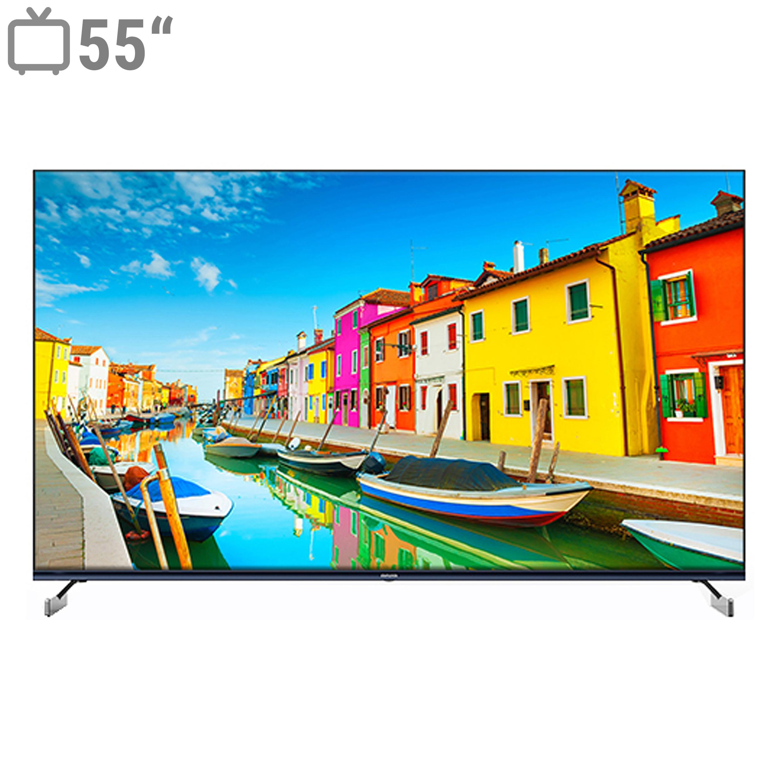 تلویزیون ال ای دی هوشمند آیوا مدل ZQ-PM8U55UHD سایز 55 اینچ