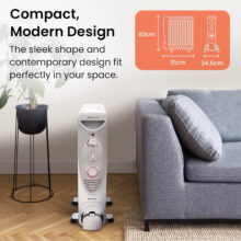 شوفاژ برقی ۱۱ پره پرو بریز مدل PB-H02