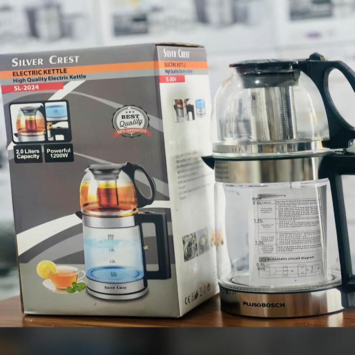 چای ساز سیلورکرست مدل 2024